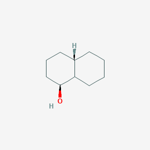 molecular formula C10H18O B3131966 cis-Decahydro-1-naphthol CAS No. 36159-47-4