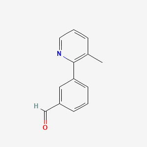 3-(3-Methylpyridin-2-yl)benzaldehyde