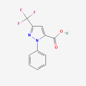 1-Phenyl-3-(trifluoromethyl)-1H-pyrazole-5-carboxylic acid