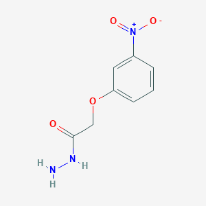 molecular formula C8H9N3O4 B3132058 2-(3-Nitrophenoxy)acetohydrazide CAS No. 36304-45-7