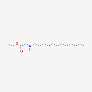 molecular formula C16H33NO2 B3132079 Ethyl 2-(dodecylamino)acetate CAS No. 36341-72-7