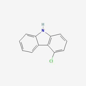 molecular formula C12H8ClN B3132204 4-氯-9H-咔唑 CAS No. 3652-88-8