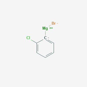 molecular formula C6H4BrClMg B3132364 2-氯苯基溴化镁 CAS No. 36692-27-0