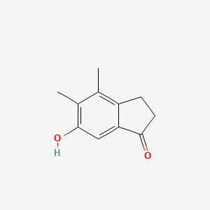 6-hydroxy-4,5-dimethyl-2,3-dihydro-1H-inden-1-one