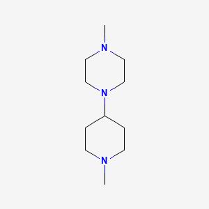 1-Methyl-4-(1-methylpiperidin-4-yl)piperazine