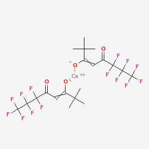 Calcium;6,6,7,7,8,8,8-heptafluoro-2,2-dimethyl-5-oxooct-3-en-3-olate