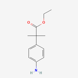 Ethyl 2-(4-aminophenyl)-2-methylpropanoate