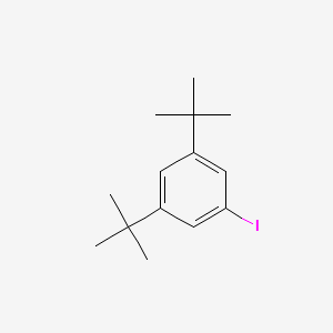 molecular formula C14H21I B3132514 1,3-Di-tert-butyl-5-iodobenzene CAS No. 37055-53-1
