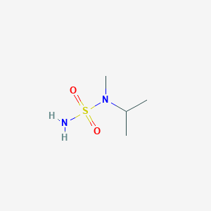 molecular formula C4H12N2O2S B3132561 磺酰胺，N-甲基-N-(1-甲基乙基)- CAS No. 372136-76-0