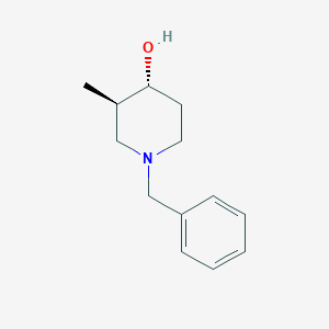 (3R,4R)-1-benzyl-3-methyl-piperidin-4-ol