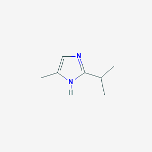 molecular formula C7H12N2 B3132616 2-异丙基-4-甲基-1H-咪唑 CAS No. 37455-58-6