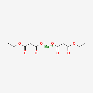 molecular formula C10H14MgO8 B3132677 Magnesium 3-ethoxy-3-oxopropanoate CAS No. 37517-78-5