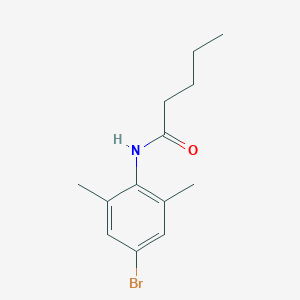 molecular formula C13H18BrNO B313275 N-(4-bromo-2,6-dimethylphenyl)pentanamide 