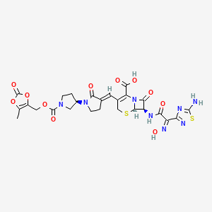 molecular formula C26H26N8O11S2 B3132767 Unii-yxv28V1B07 CAS No. 376653-43-9
