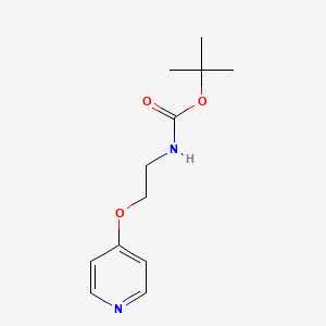 tert-Butyl (2-(pyridin-4-yloxy)ethyl)carbamate