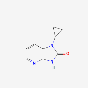 1-Cyclopropyl-1H-imidazo[4,5-b]pyridin-2(3H)-one