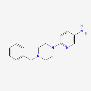 6-(4-Benzylpiperazin-1-yl)pyridin-3-amine