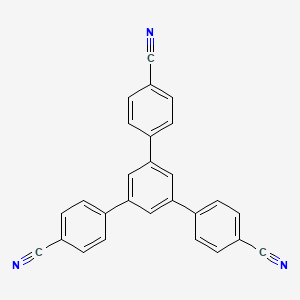 molecular formula C27H15N3 B3133020 1,3,5-三(4-氰基苯基)苯 CAS No. 382137-78-2