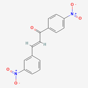molecular formula C15H10N2O5 B3133052 3,4'-Dinitrochalcone CAS No. 38270-16-5