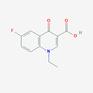 1-Ethyl-6-fluoro-4-oxo-1,4-dihydroquinoline-3-carboxylic acid