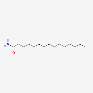 molecular formula C15H31NO B3133246 Pentadecanamide CAS No. 3843-51-4