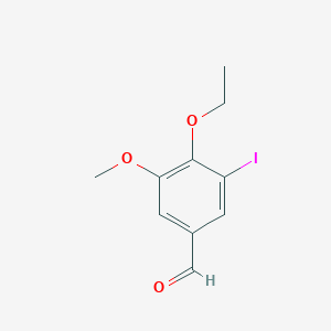 4-Ethoxy-3-iodo-5-methoxybenzaldehyde
