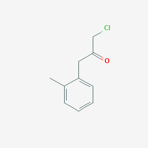 molecular formula C10H11ClO B3133352 1-Chloro-3-(2-methylphenyl)propan-2-one CAS No. 38694-33-6