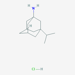molecular formula C13H24ClN B3133375 (3-异丙基-1-金刚烷基)胺盐酸盐 CAS No. 38789-54-7