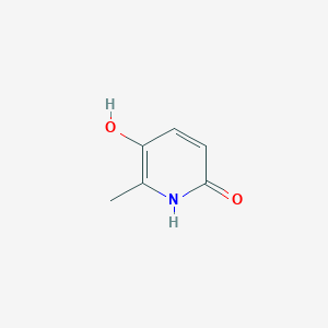 molecular formula C6H7NO2 B3133478 5-Hydroxy-6-methyl-2-pyridone CAS No. 39112-84-0