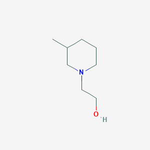 molecular formula C8H17NO B3133486 2-(3-Methylpiperidin-1-yl)ethanol CAS No. 39123-22-3