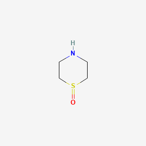 molecular formula C4H9NOS B3133515 1-氧化硫代吗啉 CAS No. 39213-13-3