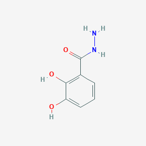 molecular formula C7H8N2O3 B3133668 2,3-Dihydroxybenzohydrazide CAS No. 39635-18-2