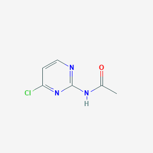 molecular formula C6H6ClN3O B3133690 N-(4-Chloro-2-pyrimidinyl)acetamide CAS No. 397247-91-5