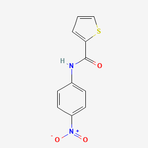 molecular formula C11H8N2O3S B3133781 N-(4-硝基苯基)噻吩-2-甲酰胺 CAS No. 39880-88-1