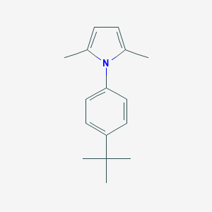 molecular formula C16H21N B313432 1-(4-tert-butylphenyl)-2,5-dimethyl-1H-pyrrole 