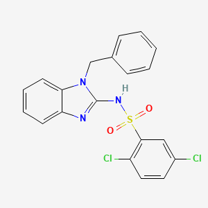 N-(1-benzyl-1H-1,3-benzimidazol-2-yl)-2,5-dichlorobenzenesulfonamide