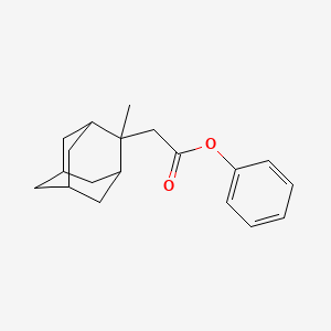 Phenyl 2-(2-methyl-2-adamantyl)acetate
