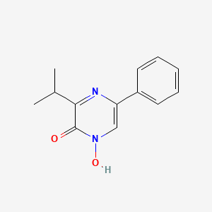 1-hydroxy-3-isopropyl-5-phenyl-2(1H)-pyrazinone