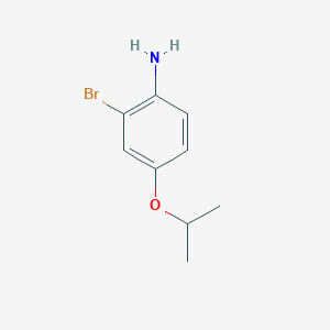 molecular formula C9H12BrNO B3135504 2-Bromo-4-isopropoxyaniline CAS No. 401567-27-9