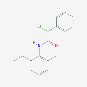 molecular formula C17H18ClNO B3135517 2-chloro-N-(2-ethyl-6-methylphenyl)-2-phenylacetamide CAS No. 401582-23-8