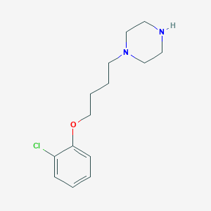 1-[4-(2-Chlorophenoxy)butyl]piperazine