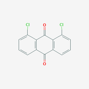 molecular formula C14H6Cl2O2 B031358 1,8-二氯蒽醌 CAS No. 82-43-9