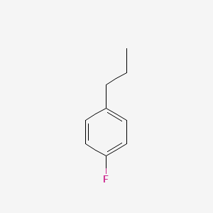 molecular formula C9H11F B3135843 1-Fluoro-4-propylbenzene CAS No. 405-64-1