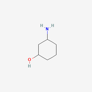 molecular formula C6H13NO B3135877 3-氨基环己醇 CAS No. 40525-77-7
