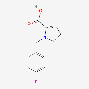 1H-Pyrrole-2-carboxylic acid, 1-[(4-fluorophenyl)methyl]-