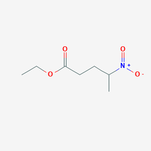 molecular formula C7H13NO4 B3136074 Ethyl 4-nitropentanoate CAS No. 4093-53-2