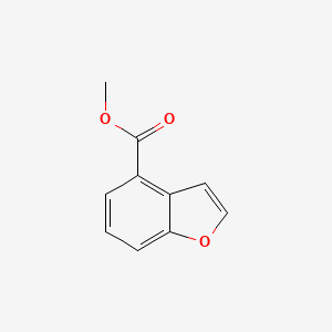 molecular formula C10H8O3 B3136095 Methyl Benzofuran-4-Carboxylate CAS No. 41019-56-1
