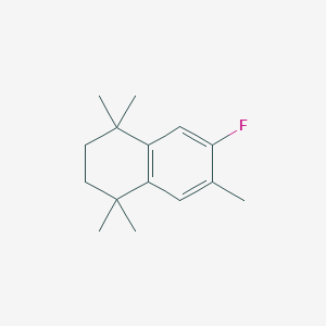 6-Fluoro-1,1,4,4,7-pentamethyl-1,2,3,4-tetrahydronaphthalene