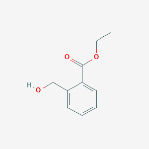 molecular formula C10H12O3 B3136147 Ethyl 2-(hydroxymethyl)benzoate CAS No. 41071-33-4