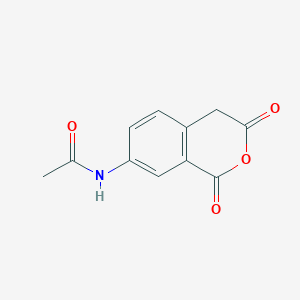 molecular formula C11H9NO4 B3136295 N-(1,3-Dioxo-3,4-dihydro-1H-2-benzopyran-7-yl)acetamide CAS No. 41471-17-4